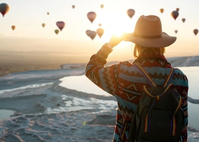 Pamukkale Hot Air Balloon Ride from Belek