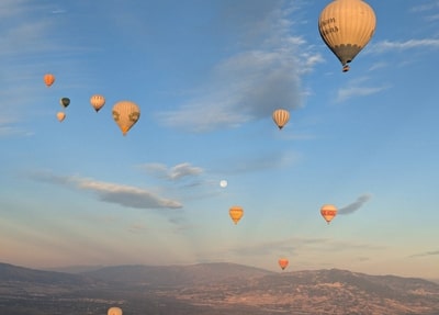 Pamukkale Hot Air Balloon Ride from Belek