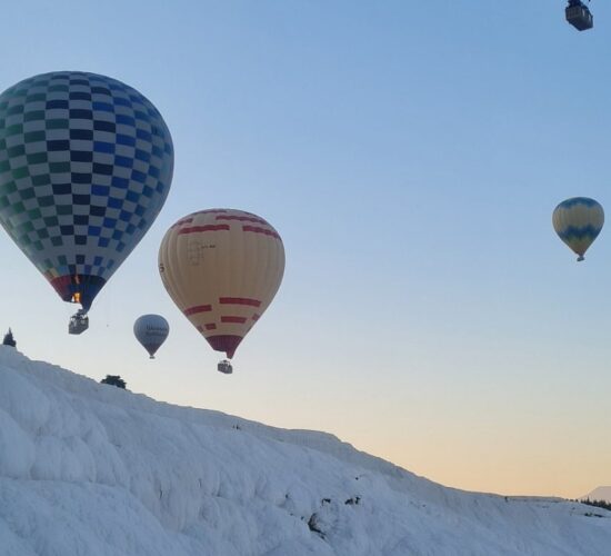 Pamukkale Hot Air Balloon Ride from Belek