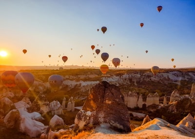 Cappadocia Hot Air Balloon Ride from Alanya